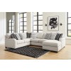 Huntsworth Dove Gray Modular Right Chaise Sectional