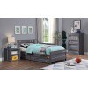 Cargo Youth Daybed Bedroom Set (Gunmetal)