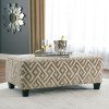 Dovemont Putty Oversized Accent Ottoman