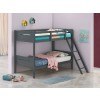Littleton Contemporary Twin over Twin Bunk Bed (Grey)