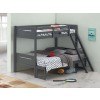 Littleton Contemporary Twin over Full Bunk Bed (Grey)