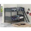 Littleton Twin over Twin Bunk Bed (Grey)