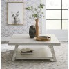 Modern Farmhouse Oversized Square Occasional Table Set (Aged White)