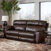 Costa Lay Flat Reclining Living Room Set (Chocolate)