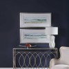 Panoramic Seascape Framed Prints (Set of 2)