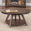 Aspen Skies Motion Cocktail Table (Brown)