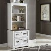 Bunching Lateral File Cabinet w/ Hutch