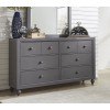 Cottage View Youth Dresser (Dark Gray)