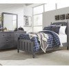 Cottage View Youth Panel Bedroom Set (Dark Gray)