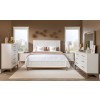 Melrose Sculpted Panel Bedroom Set (Mink)