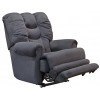 Malone Lay Flat Recliner w/ Extended Ottoman (Ink)