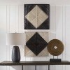 Seeing Double Rope Wall Squares (Set of 2)