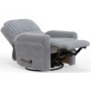 Foxy Swivel Glider Recliner (Nickel)