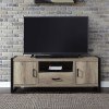 Sun Valley Faux Metal 64 Inch TV Console