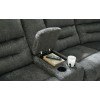 Nettington Smoke Modular Power Reclining Sectional