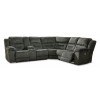 Nettington Smoke Modular Power Reclining Sectional