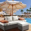 Salena Patio Sofa w/ Ottoman