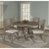 Clarion Round Dining Room Set (Distressed Gray)