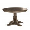 Clarion Round Dining Table (Distressed Gray)