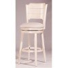 Clarion Swivel Counter Height Stool (Sea White)