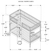 Abram Black Twin over Twin Bunk Bed