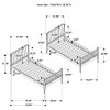 Abram Black Twin over Twin Bunk Bed