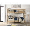 Abram Almond Twin over Twin Bunk Bed