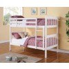 Chapman Twin over Twin Bunk Bed (White)