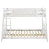Holden White Twin over Full Bunk Bed