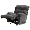 Pearson Chaise Rocker Recliner (Charcoal)