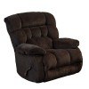 Daly Chaise Swivel Glider Recliner (Chocolate)
