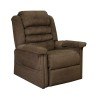 Invincible Power Lift Full Lay-Out Chaise Recliner (Java)