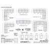 Spoleto Pine Modular Power Reclining Sectional w/ Power Euro Headrests