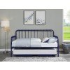 Constance Daybed w/ Lift-up Trundle (Navy Blue)