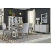 Palmetto Heights Rectangular Dining Set w/ Upholstered Chairs