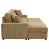 Pastrana Camel Sleeper Left Chaise Sectional