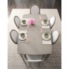 Milan Sterling Rectangular Dining Room Set
