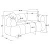 Whitney Pebble Living Room Set