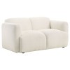 Dorset White Loveseat