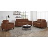 Bowen II Rust Living Room Set
