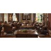 Dresden Living Room Set (Golden Brown Velvet)