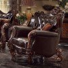 Versailles Chair (Dark Brown PU)