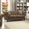 Aurelia Loveseat (Brown)