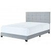 Florence Upholstered Bed (Grey)