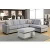 Belville Reversible Sectional (Gray)