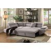 Jemima Left Chaise Sectional w/ Sleeper