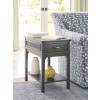 Serra-Hamilton Soft Black Oval Occasional Table Set