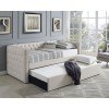 Trina Daybed w/ Trundle (Ivory)