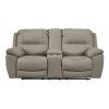 Next-Gen Gaucho Putty Power Reclining Loveseat w/ Console