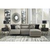 Colleyville Stone Small Power Right Chaise Sectional